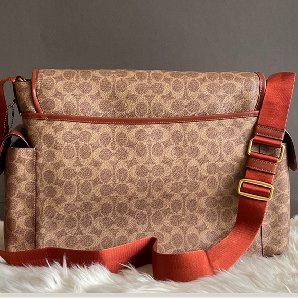 Coach Bags Coach Baby Messenger Bag In Signature Canvas Poshmark